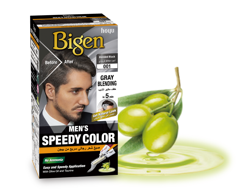Bigen Men's Speedy Color Blending Line